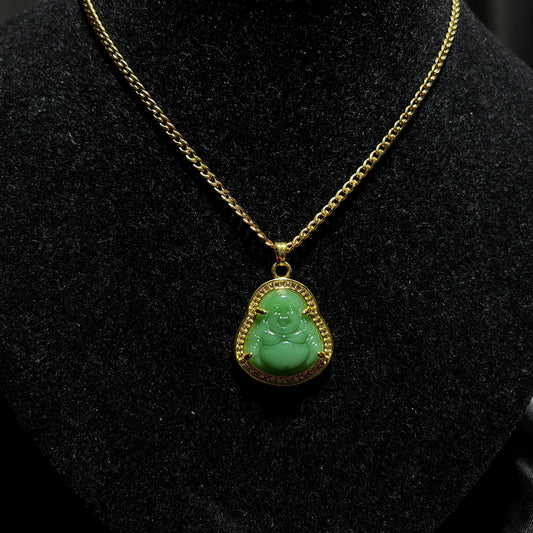 Jade Buddha Pendant Style A