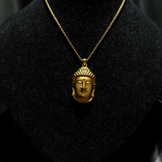 24K Buddha Pendant