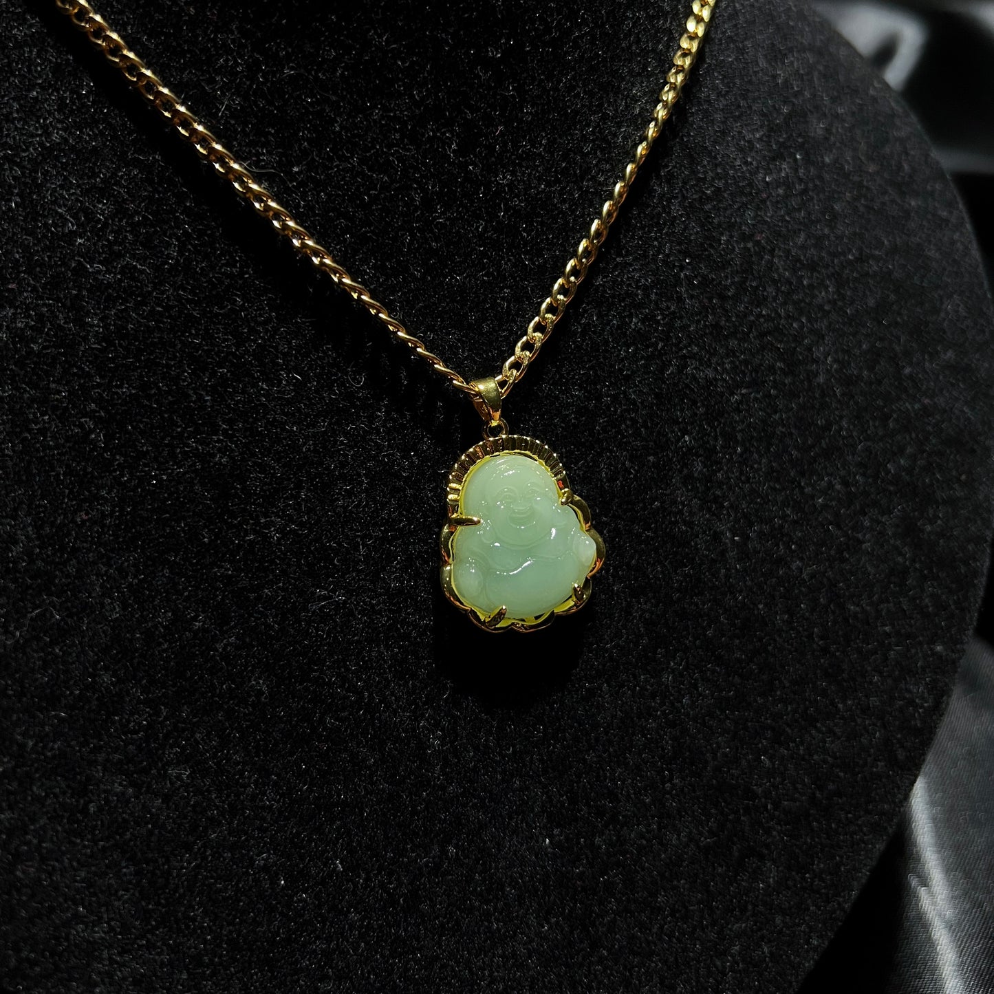 Jade Buddha Pendant Style C