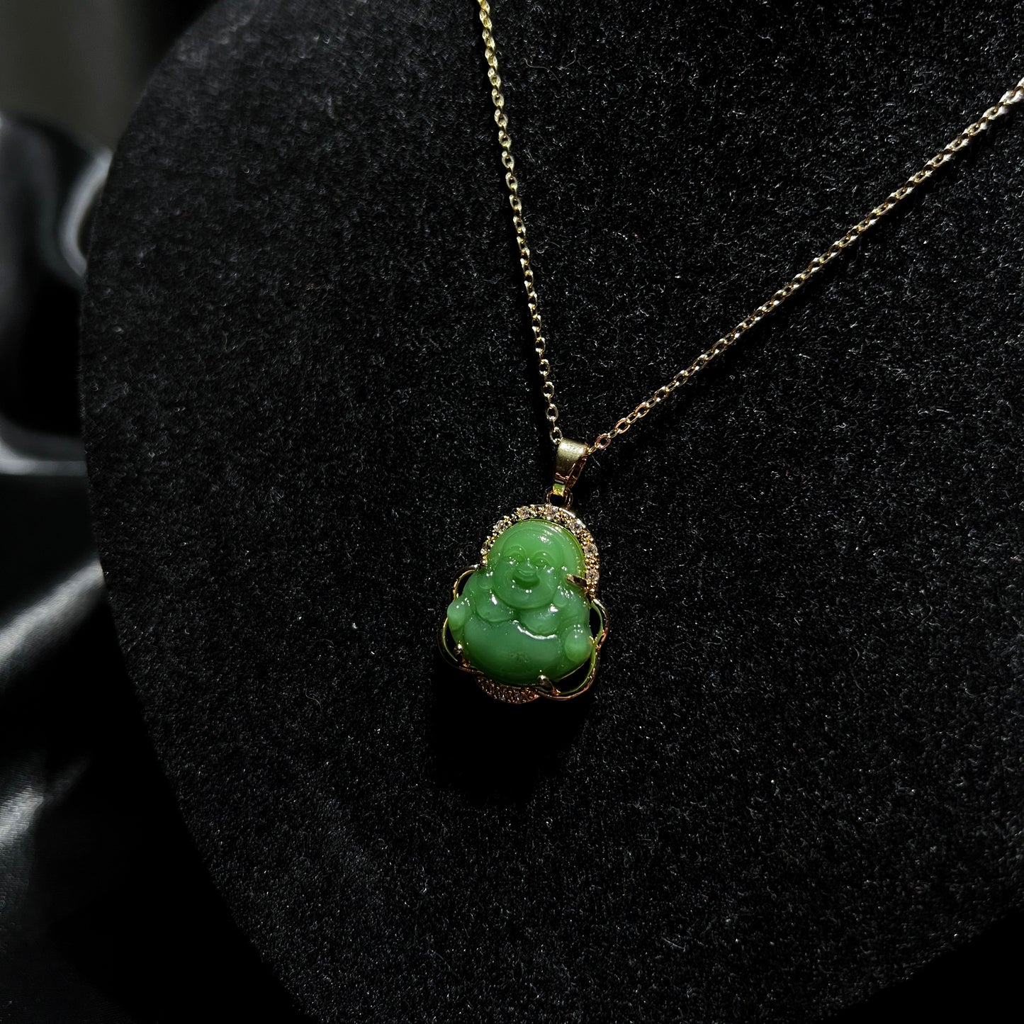 Jade Buddha Pendant Style B