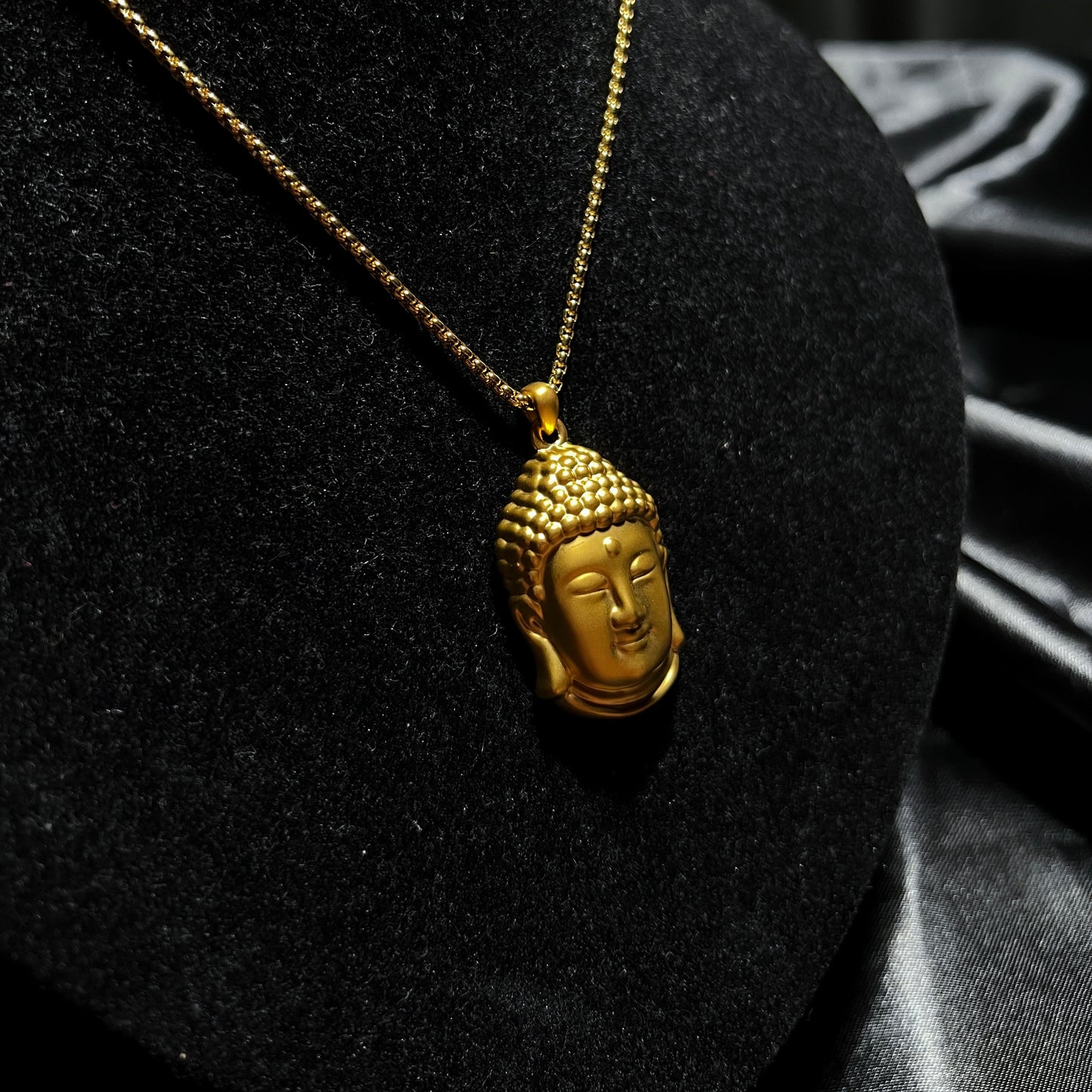 24K Buddha Pendant