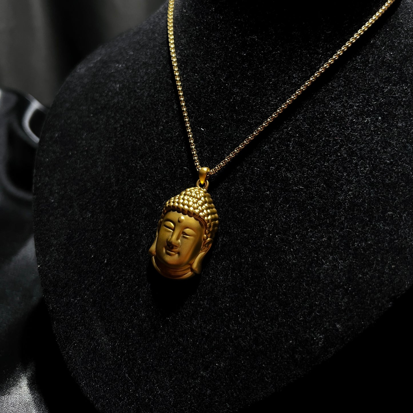 24K Buddha Pendant